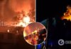 В Запорожье прогремел взрыв в многоэтажке, дом охватил пожар. Видео
