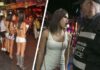 Банда в «сексуальных платьях» ограбила туриста на улице в Паттайе