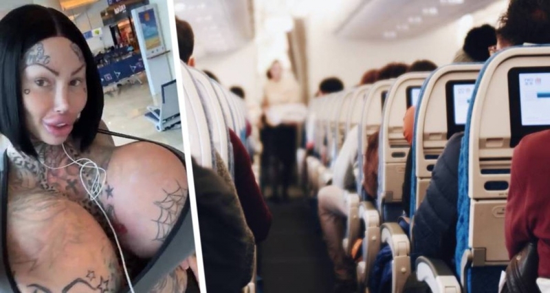 Пассажирку самолета с гигантским бюстом со скандалом пересадили в кухонный отсек
