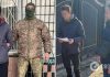 СБУ задержала в Херсоне коллаборанта, охранявшего админздания захватчиков во время оккупации города. Фото