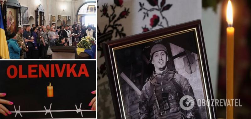 В Чернигове простились с защитником ''Азовстали'', погибшим в результате теракта в колонии в Еленовке. Фото и видео