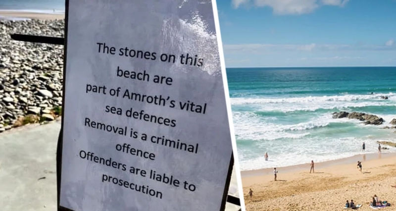 Украденные 41 кг гальки с пляже обошлись туристу в сотни тысяч рублей