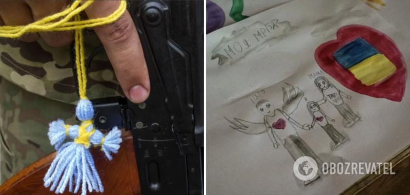 ''Моя мечта'': сеть тронул рисунок девочки, папа которой погиб на войне с российскими оккупантами. Фото