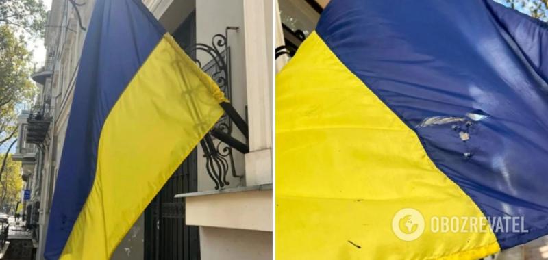 В Одессе юноша публично порвал флаг Украины: теперь ему грозит штраф или лишение свободы