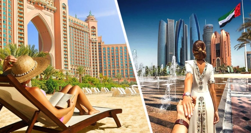 Российская туристка в ОАЭ заселилась в один отель и была удивлена, что там кругом одни русские