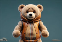 Мишка Тедди в образе ростовой куклы: превосходный выбор для подарка.